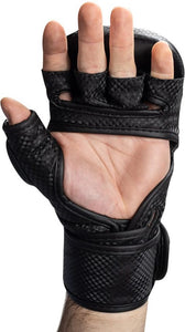Ely MMA Sparring Gloves – Black/White