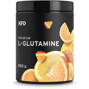 KFD PREMIUM GLUTAMINE – 500 G – LEMON ORANGE
