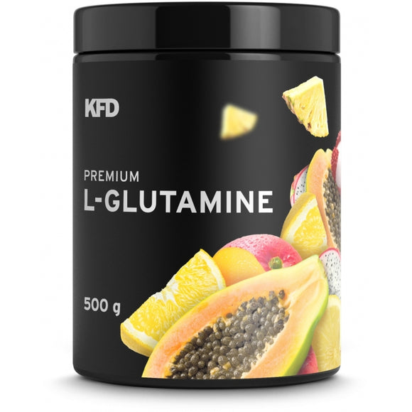 KFD PREMIUM GLUTAMINE – 500 G – Tropical Fruit
